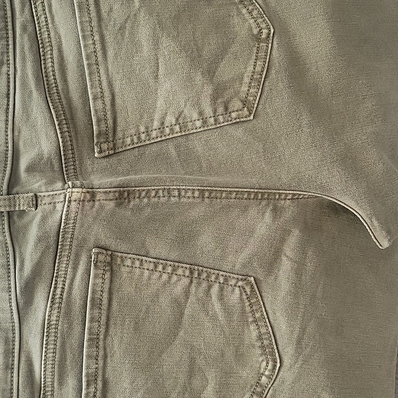 NYDJ NOT YOUR DAUGHTER'S JEANS Women's Green Ankle Cropped Wide Leg Jeans Sz 10 - Picture 5 of 6